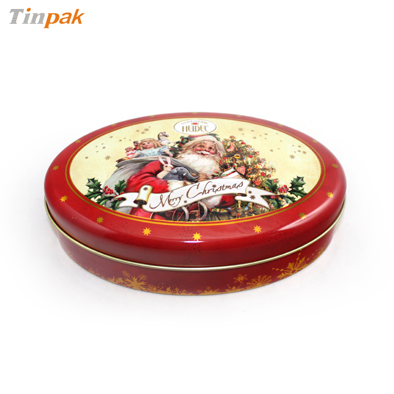 christmas chocolate tin 